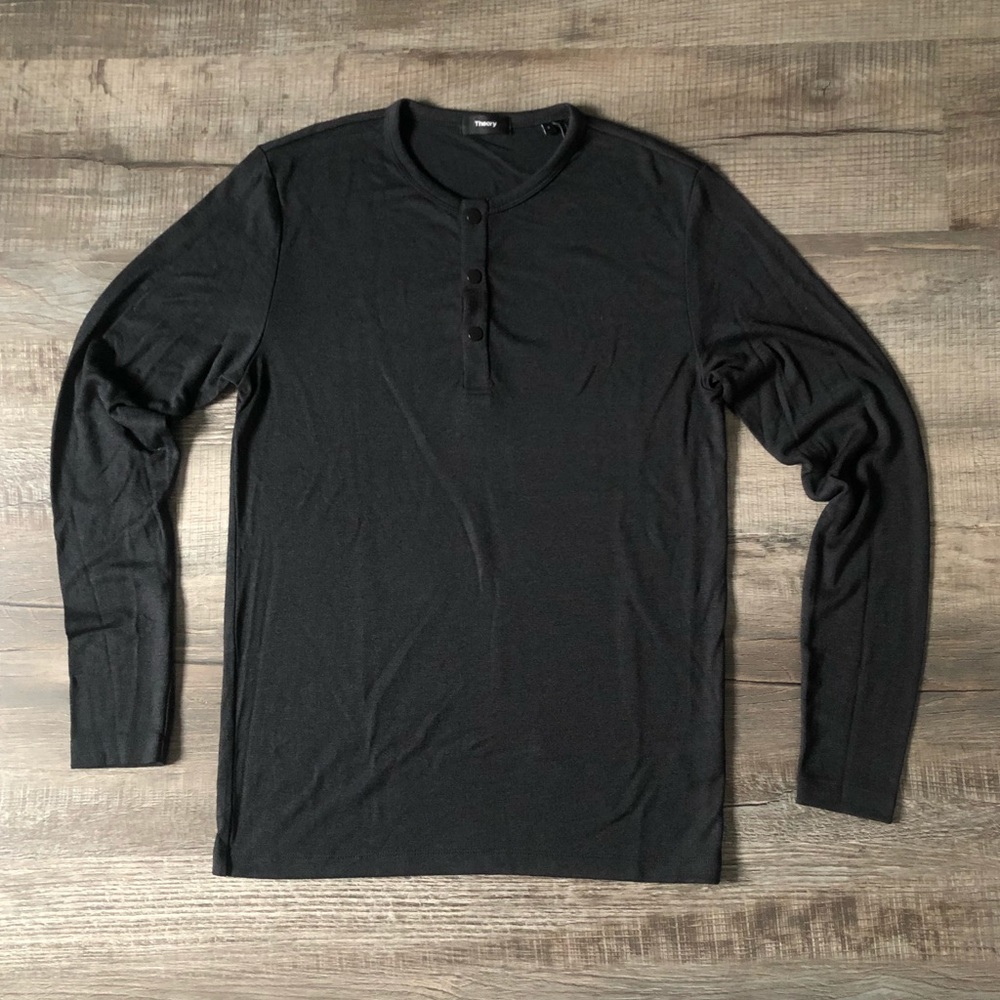 Theory Long Sleeve Henley